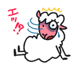 Sheep of New Year's Day for sticker #2159102