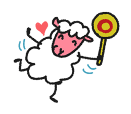 Sheep of New Year's Day for sticker #2159104