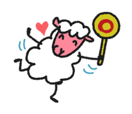 Sheep of New Year's Day for sticker #2159104