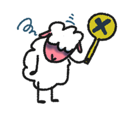 Sheep of New Year's Day for sticker #2159105