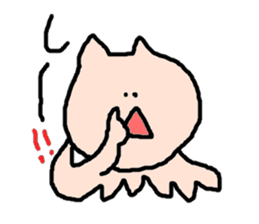 ALIEN CAT sticker #2159205