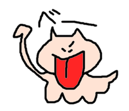 ALIEN CAT sticker #2159208