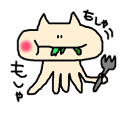 ALIEN CAT sticker #2159212