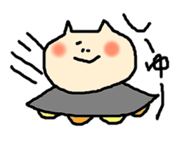 ALIEN CAT sticker #2159223