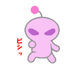ET~little pink man~ sticker #2160108
