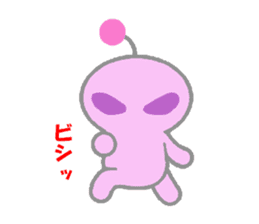 ET~little pink man~ sticker #2160108