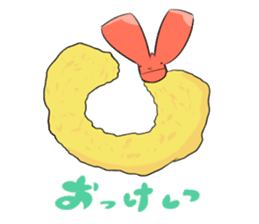 My sweet Fried Shrimp EBIFURA-San sticker #2160193
