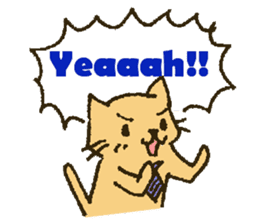 Working Cat "KOMENEKO" sticker #2160247