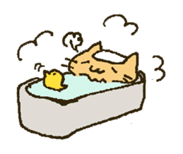 Working Cat "KOMENEKO" sticker #2160258