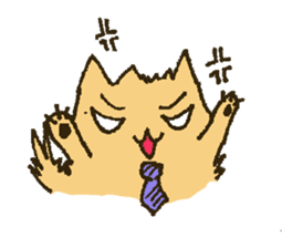 Working Cat "KOMENEKO" sticker #2160264