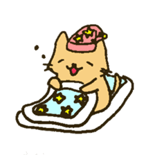 Working Cat "KOMENEKO" sticker #2160270