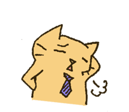 Working Cat "KOMENEKO" sticker #2160271