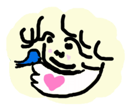 Rich feelings -you are Angel of emotions sticker #2160274