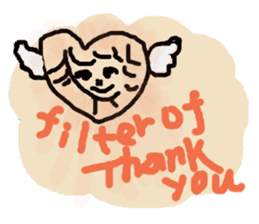 Rich feelings -you are Angel of emotions sticker #2160291