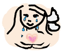 Rich feelings -you are Angel of emotions sticker #2160304