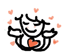 Rich feelings -you are Angel of emotions sticker #2160309