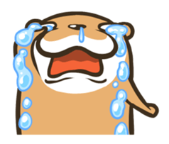 Kotsumetti of Small-clawed otter 03 sticker #2160636