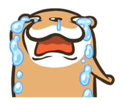 Kotsumetti of Small-clawed otter 03 sticker #2160636