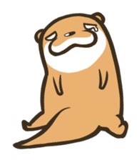Kotsumetti of Small-clawed otter 03 sticker #2160637