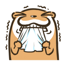 Kotsumetti of Small-clawed otter 03 sticker #2160638