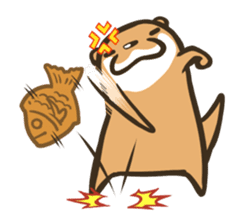 Kotsumetti of Small-clawed otter 03 sticker #2160639