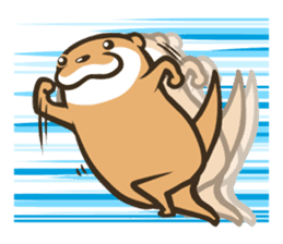Kotsumetti of Small-clawed otter 03 sticker #2160647