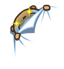 Kotsumetti of Small-clawed otter 03 sticker #2160654