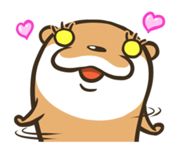 Kotsumetti of Small-clawed otter 03 sticker #2160660