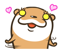 Kotsumetti of Small-clawed otter 03 sticker #2160660