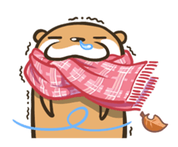Kotsumetti of Small-clawed otter 03 sticker #2160662