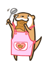 Kotsumetti of Small-clawed otter 03 sticker #2160665