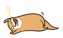 Kotsumetti of Small-clawed otter 03 sticker #2160671
