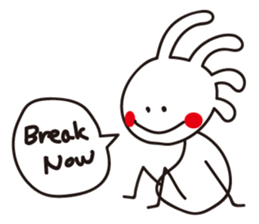 White Kokopelli sticker #2160712