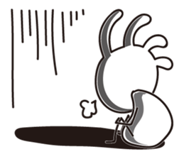 White Kokopelli sticker #2160713