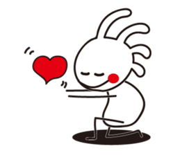 White Kokopelli sticker #2160723