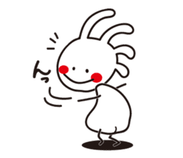 White Kokopelli sticker #2160726