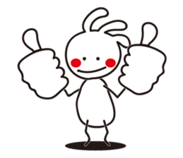 White Kokopelli sticker #2160728