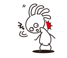 White Kokopelli sticker #2160733