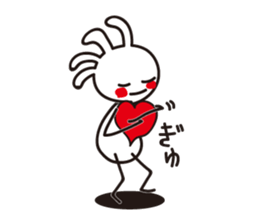 White Kokopelli sticker #2160740
