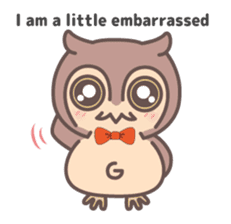 Happiness owl sticker #2161960