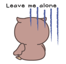 Happiness owl sticker #2161990