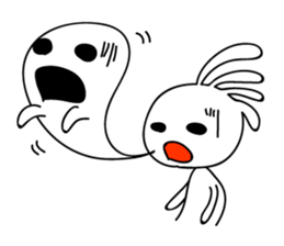 White Kokopelli 4 sticker #2162443