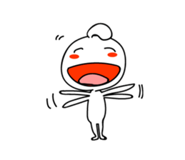 White Kokopelli 4 sticker #2162467