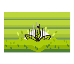 Otyamurai,mascot for Minamikyusyu city. sticker #2162659