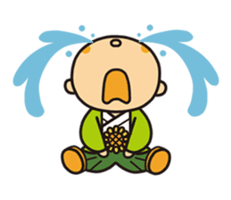 Otyamurai,mascot for Minamikyusyu city. sticker #2162669