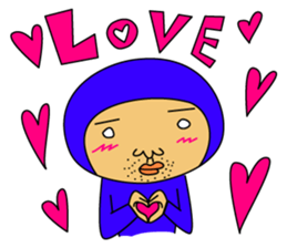 The Blue Man sticker #2163676