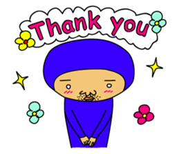 The Blue Man sticker #2163679