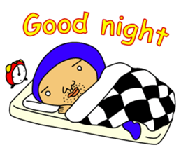 The Blue Man sticker #2163683