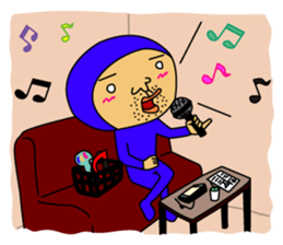 The Blue Man sticker #2163688