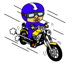 The Blue Man sticker #2163691